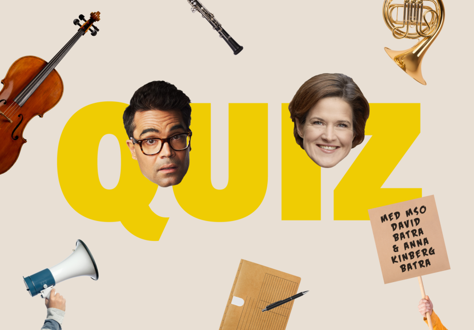 Quiz med MSO, David Batra och Anna Kinberg Batra