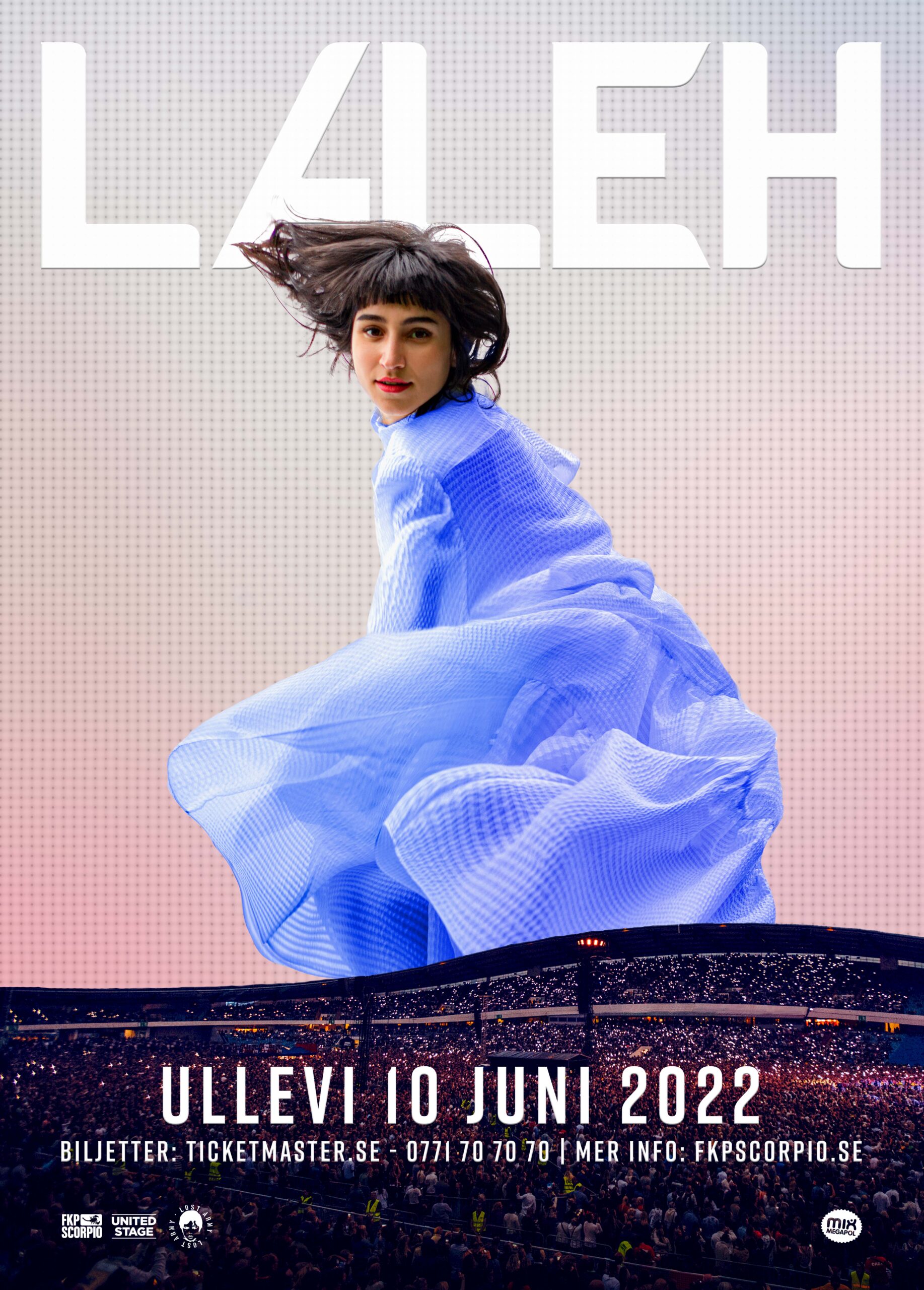 Stor efterfrågan på biljetter till Lalehs konsert på Ullevi, nu släpps extra biljetter och åldersgränsen tas bort helt.
