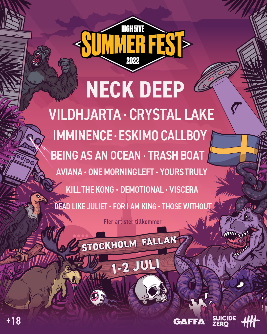 Stockholms nya Metal- och Emo-festival är tillbaka!