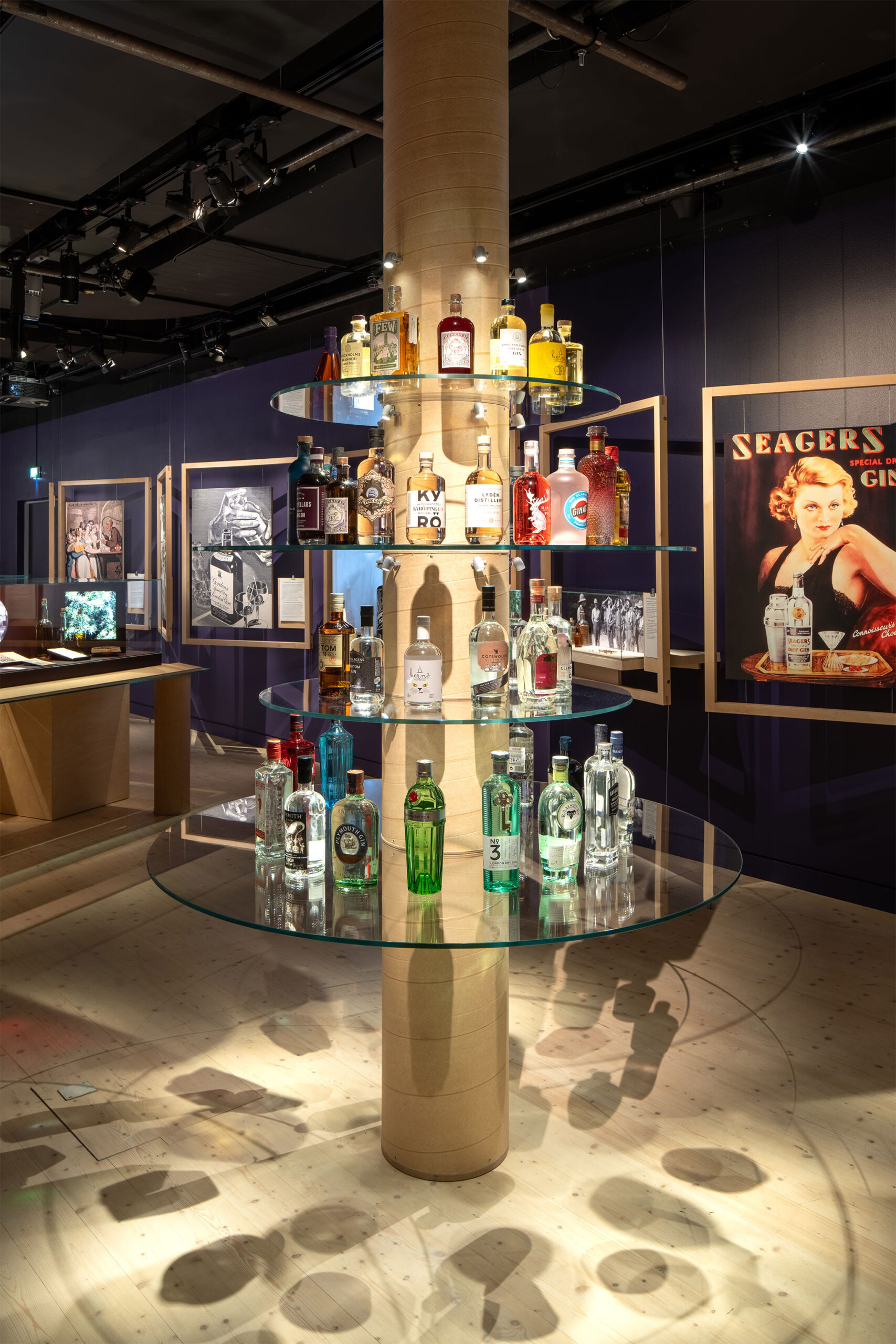 Ginboom i Sverige och på Spritmuseum