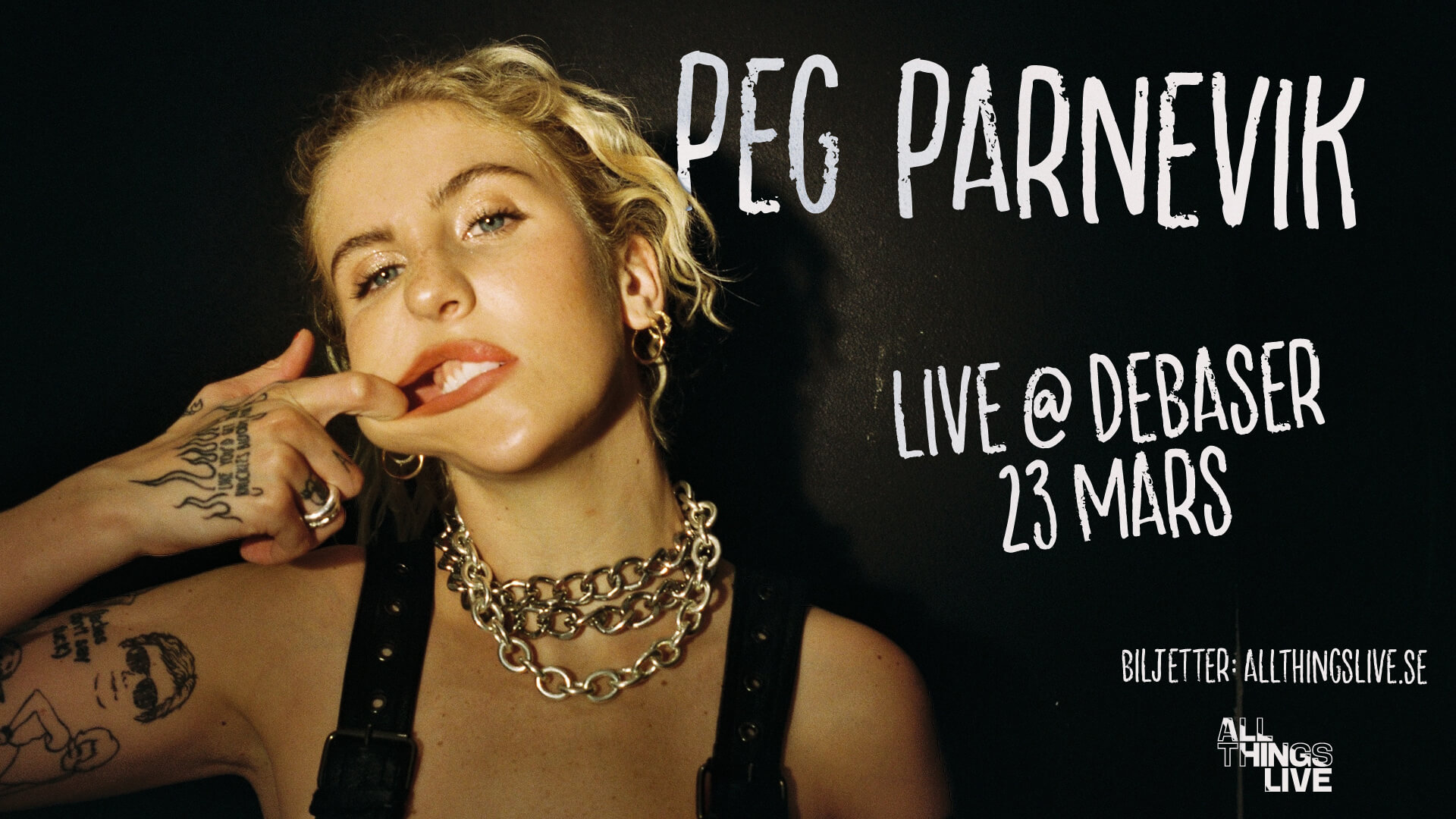 Peg Parnevik intar Debaser Strand i Stockholm